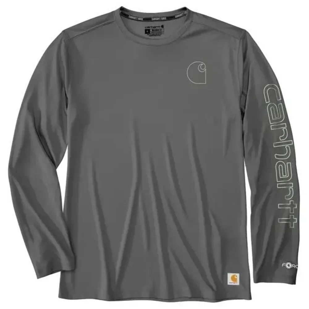 #953. Carhartt Steel Force Sun Defender RELAXED FIT Lightweight Long-Sleeve